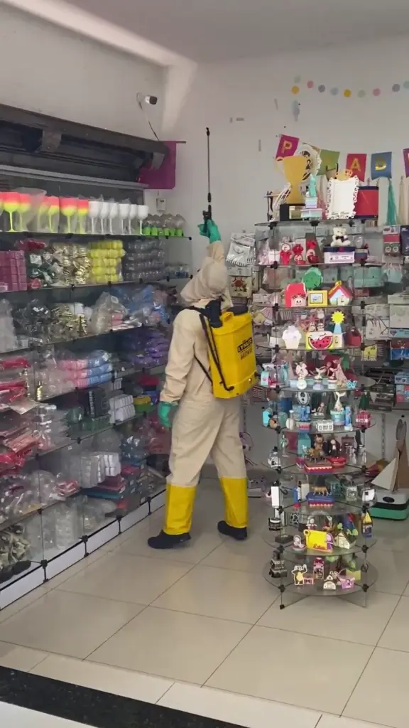 dedetização comercial sem cheiro