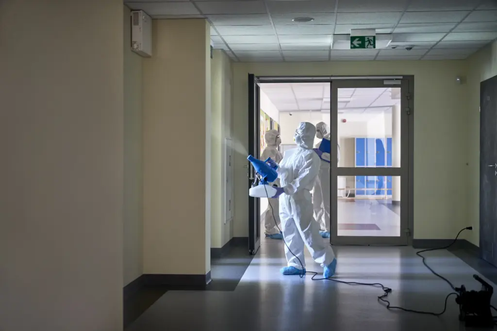 sanitização para laboratórios